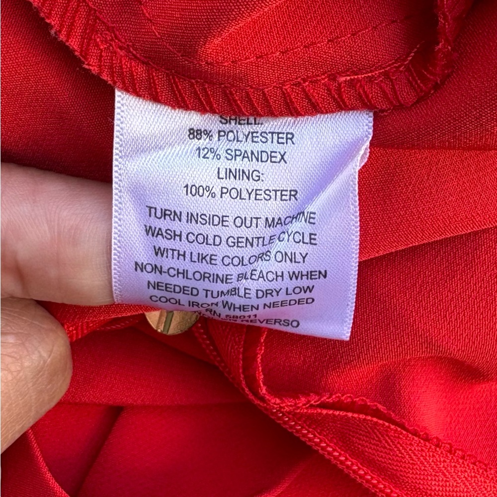 Thalia Sodi Red Jumpsuit - Picture 9 of 9